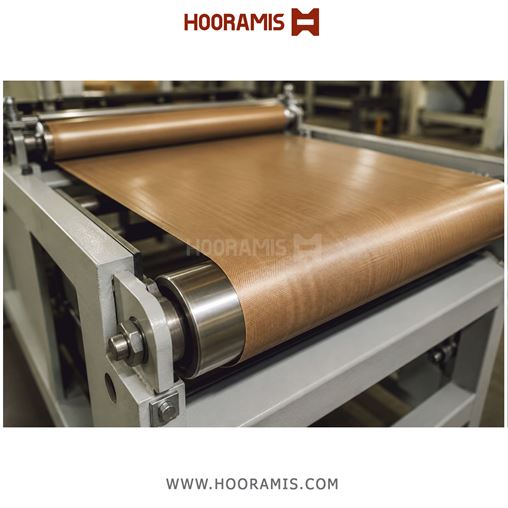 پارچه تفلون فایبر فلون ساده با ضخامت 0.08 (Teflon Fabric 0.08mil) Teflon Fabric 0.08mil.jpg